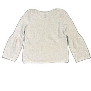 Womens Lt Blush Pink Long Sleeve Round Neck Pullover Sweater Lauren Conrad Sz M